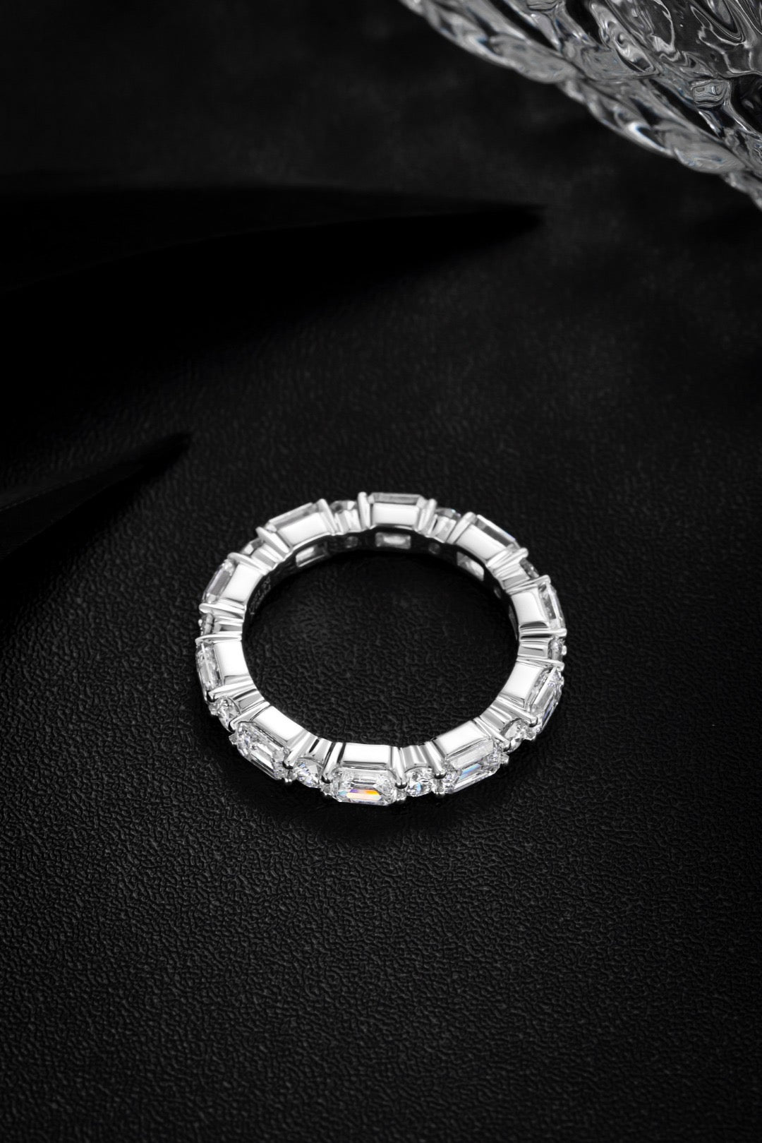 Pt900 Lab Grown Diamond Ring