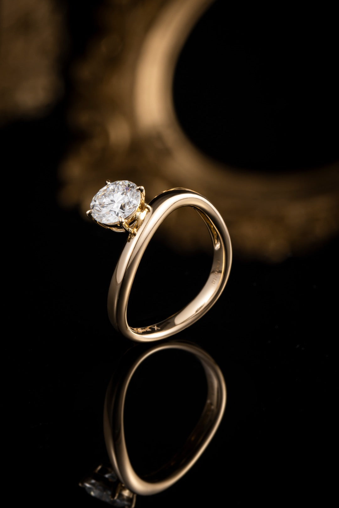 14K Lab Grown Diamond Ring