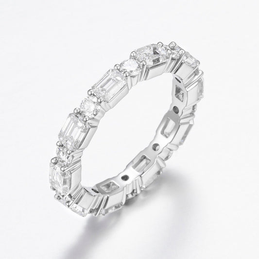 Pt900 Lab Grown Diamond Ring