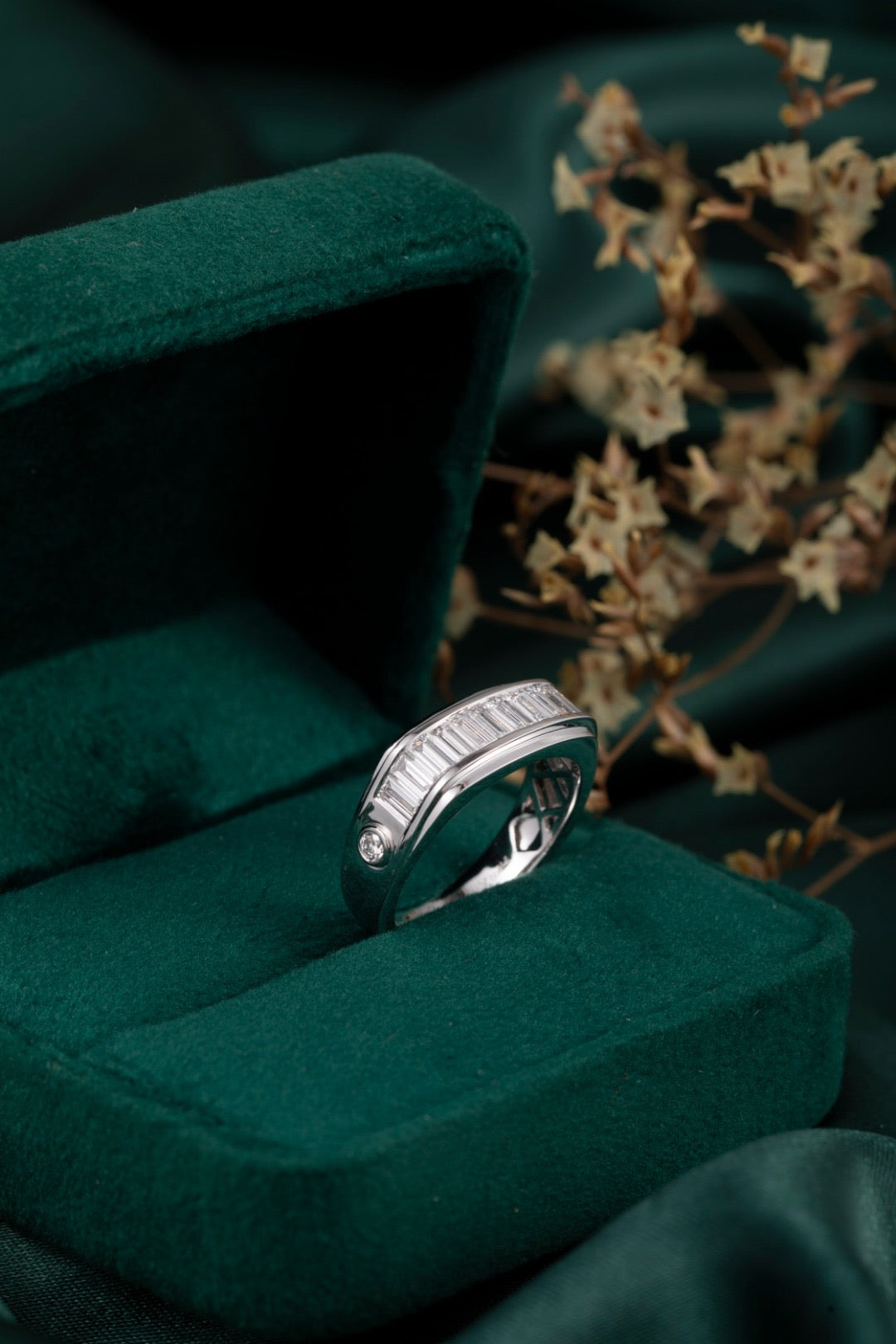 Burton Jewelry - Pt900 Lab Grown Diamond Ring