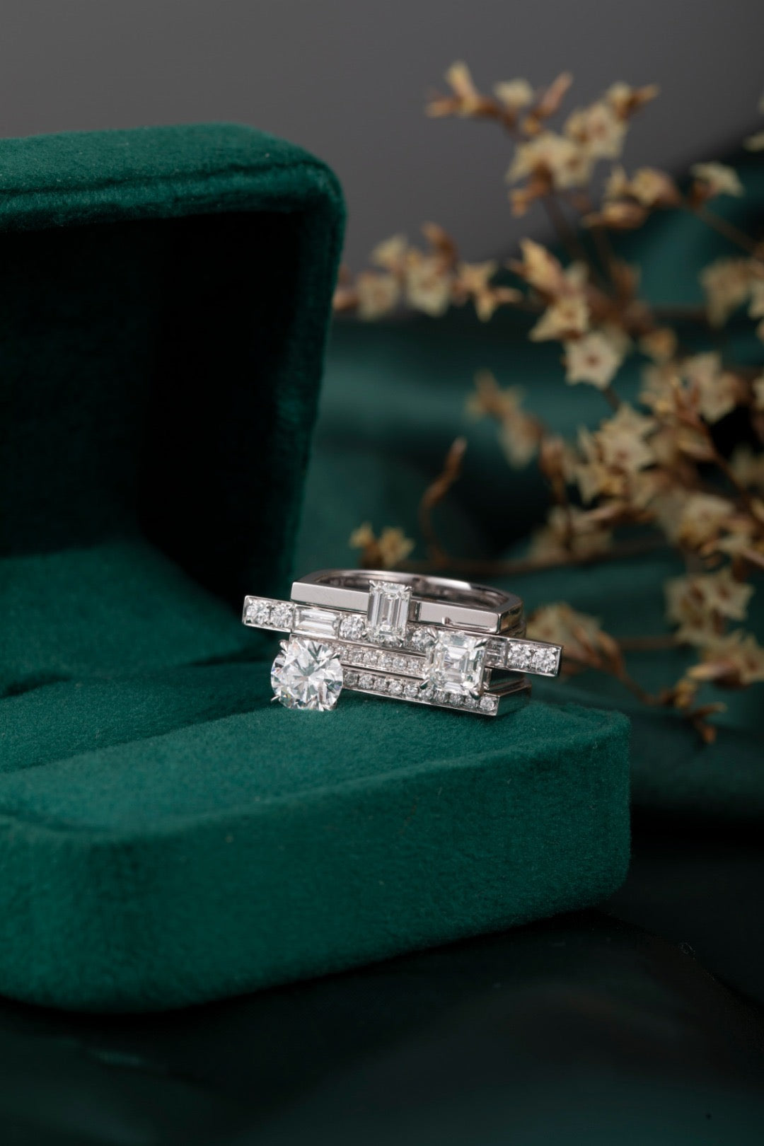 Burton Jewelry - Pt900 Lab Grown Diamond Ring