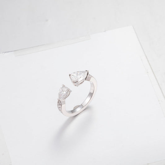 Burton Jewelry - Pt900 Lab Grown Diamond Ring