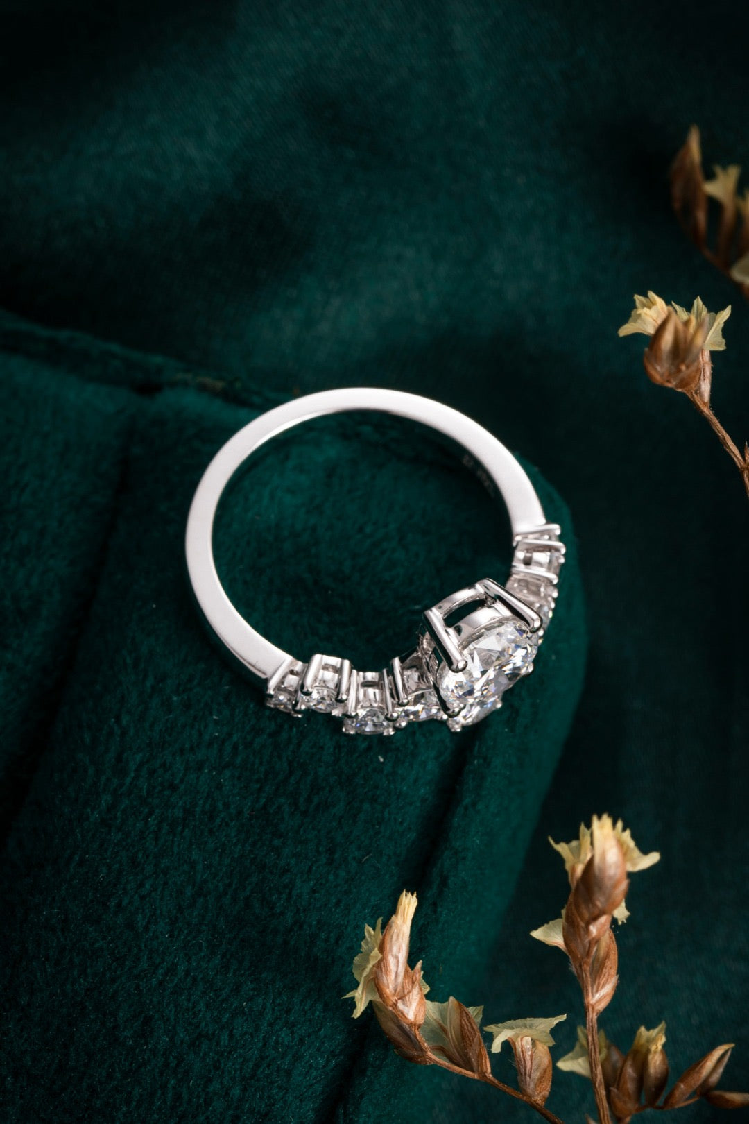 Burton Jewelry - Pt900 Lab Grown Diamond Ring