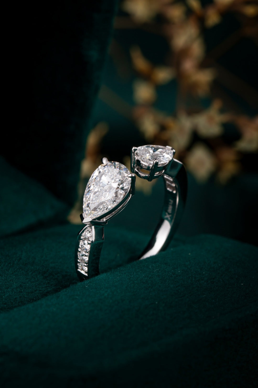 Burton Jewelry - Pt900 Lab Grown Diamond Ring