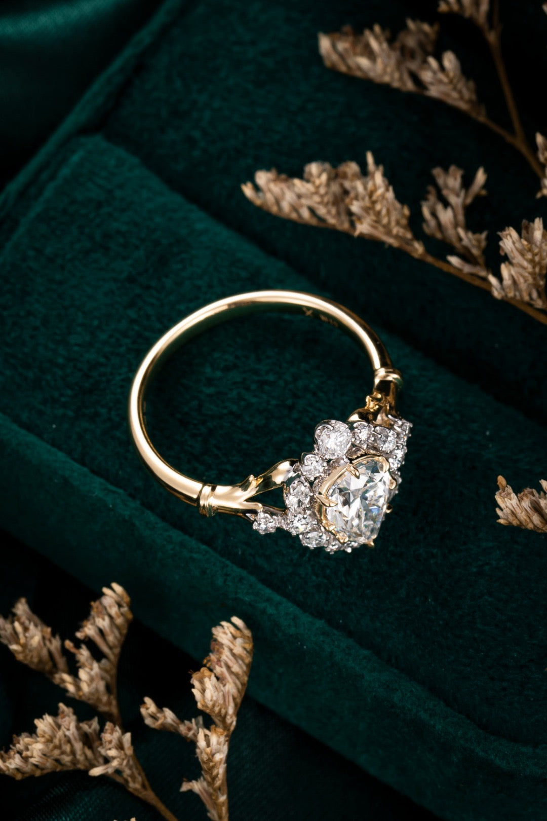 Burton Jewelry - 14K Lab Grown Diamond Ring - 1ct diamond ring