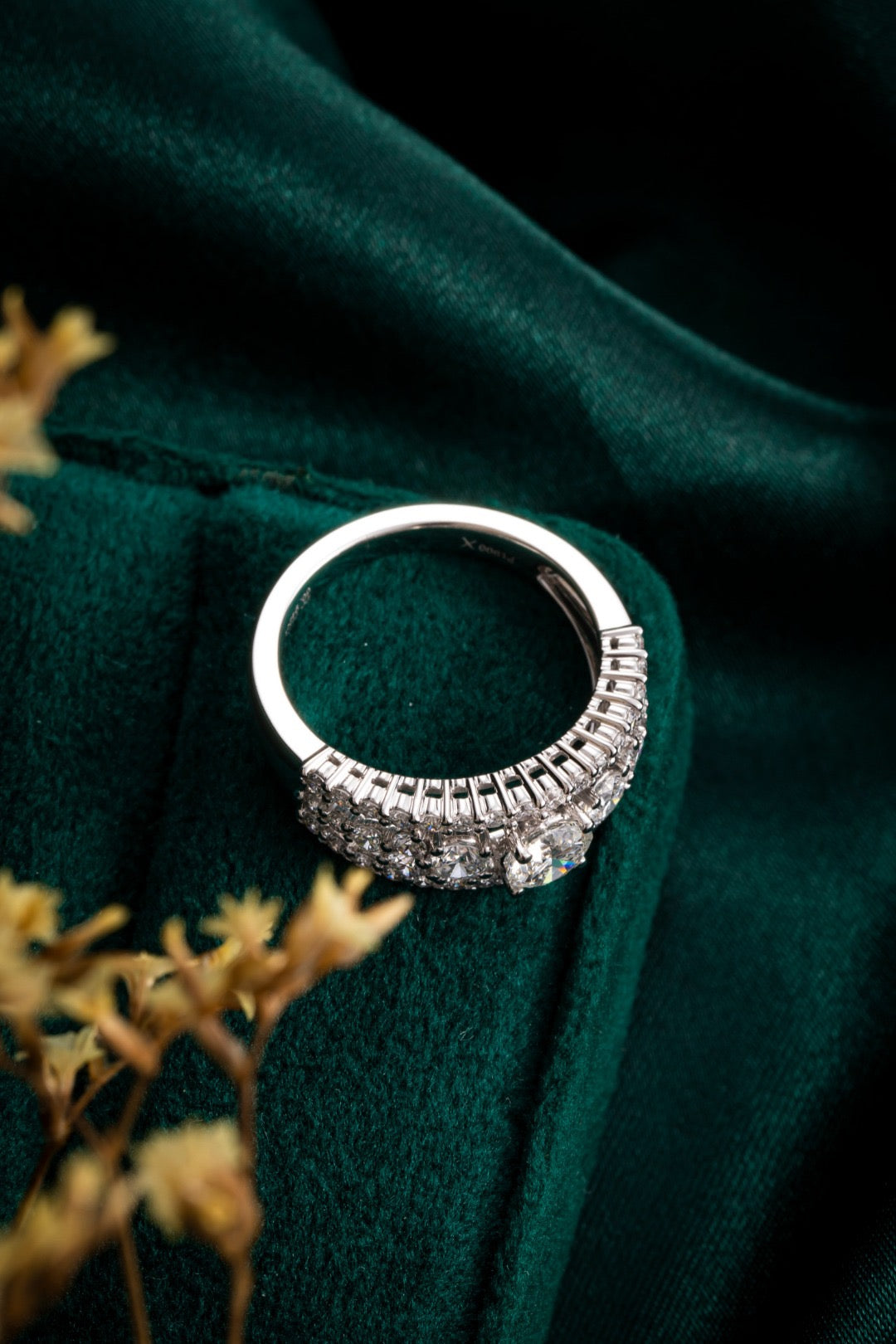 Burton Jewelry - Pt900 Lab Grown Diamond Ring