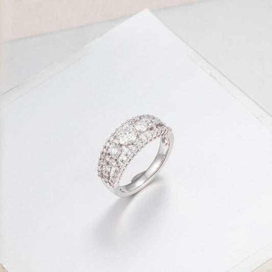 Burton Jewelry - Pt900 Lab Grown Diamond Ring