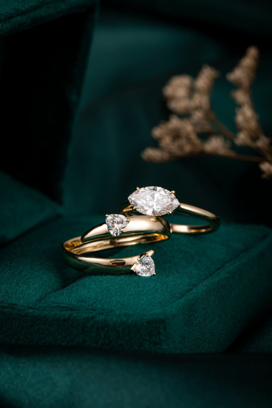 Burton Jewelry - 14K Lab Grown Diamond Ring - 1ct diamond ring