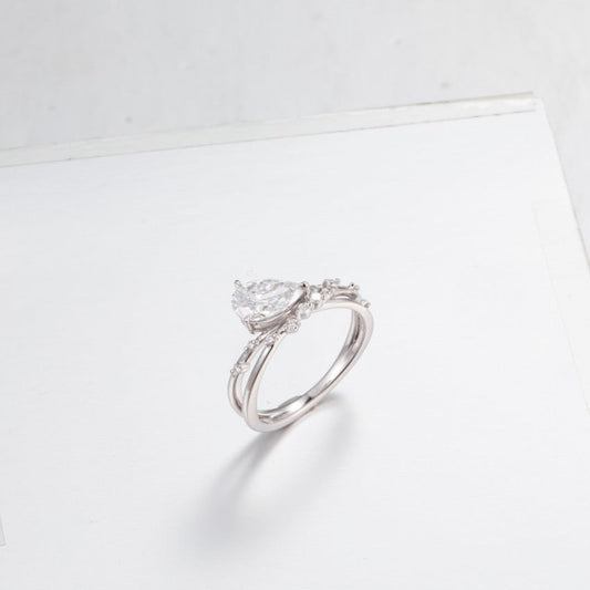 Burton Jewelry - Pt900 Lab Grown Diamond Ring