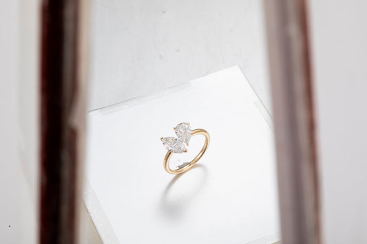 14K Lab Grown Diamond Ring