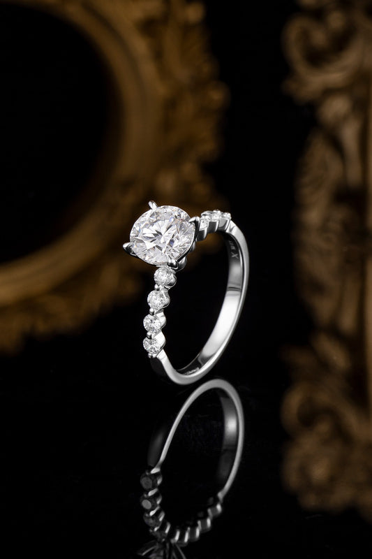 14K Lab Grown Diamond Ring