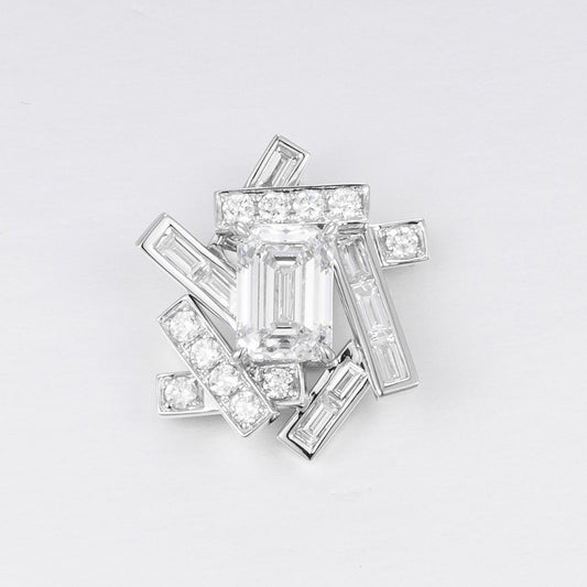 Pt900 Lab Grown Diamond Pendant