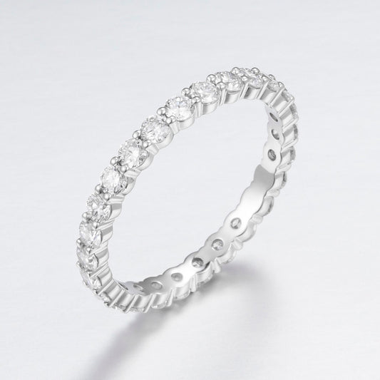 Pt900 Lab Grown Diamond Ring