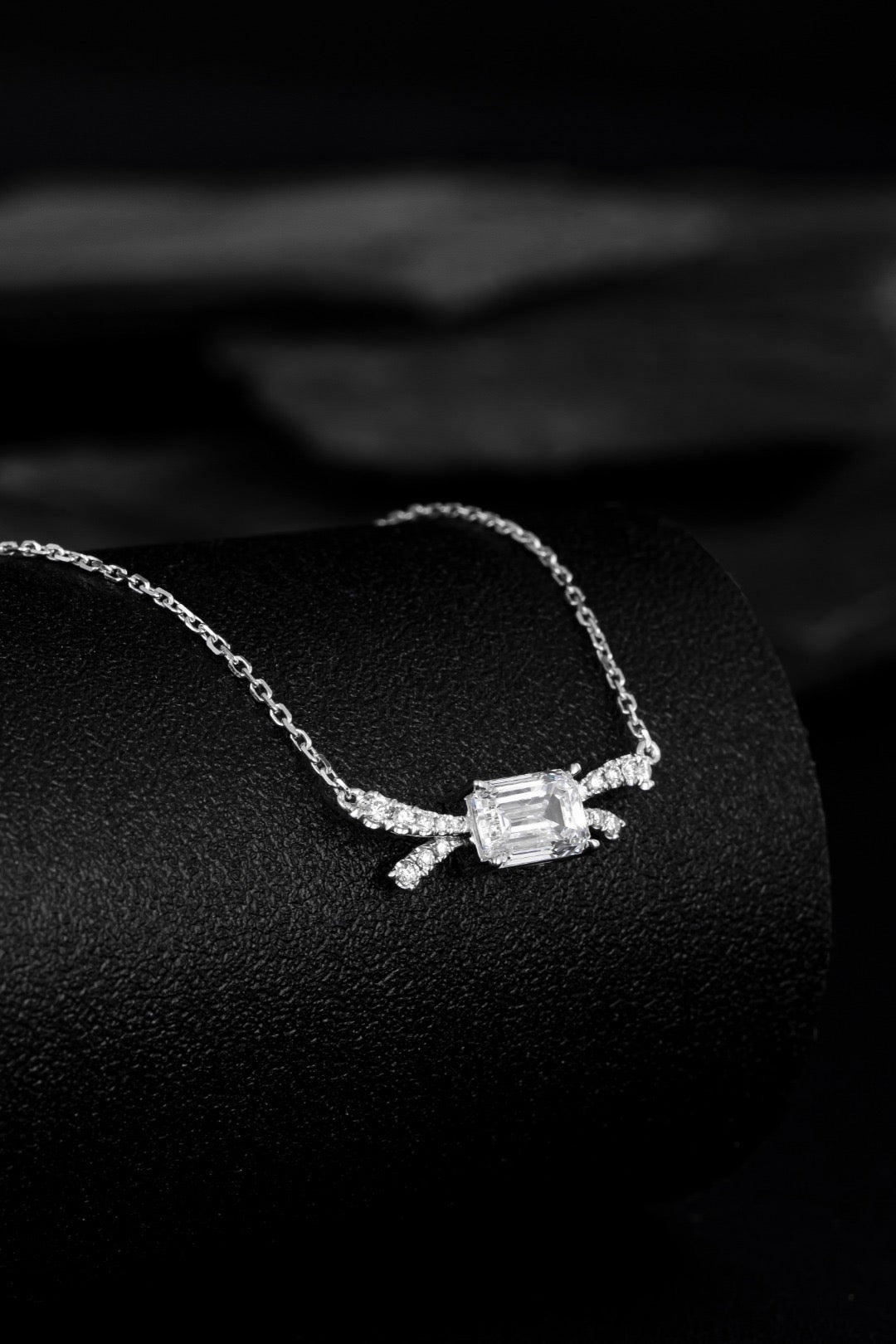 Pt900 Lab Grown Diamond Necklace