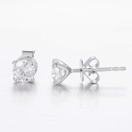 Burton Jewelry - 18K Lab Grown Diamond Earrings