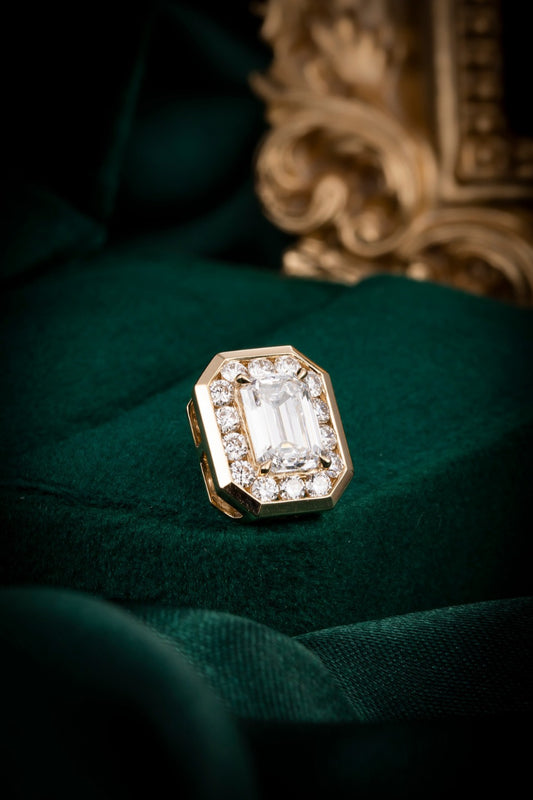 14K Lab Grown Diamond Pendant