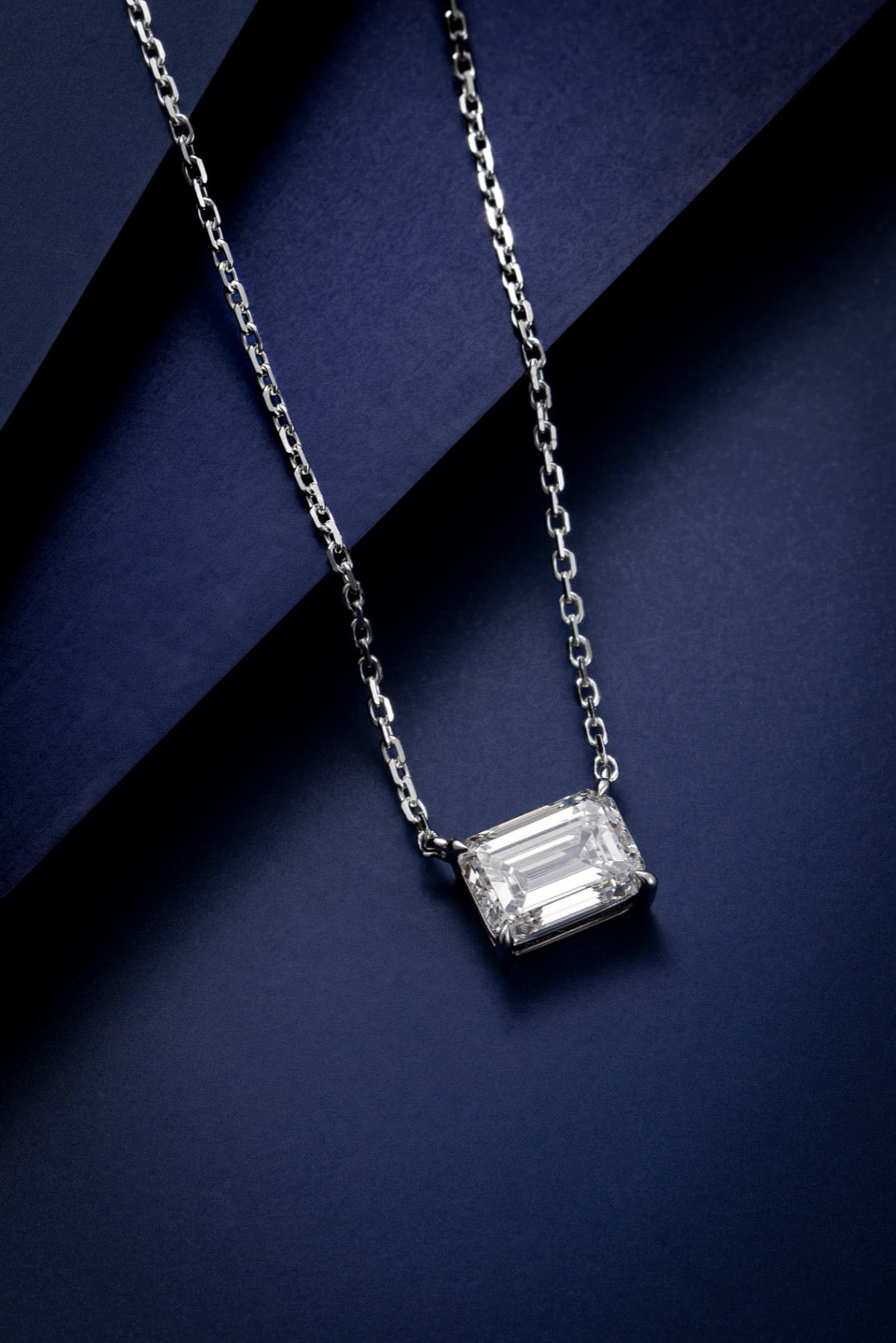 Pt900 Lab Grown Diamond Necklace