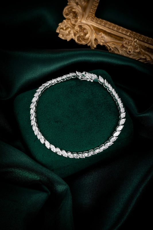 14K Lab Grown Diamond Bracelet