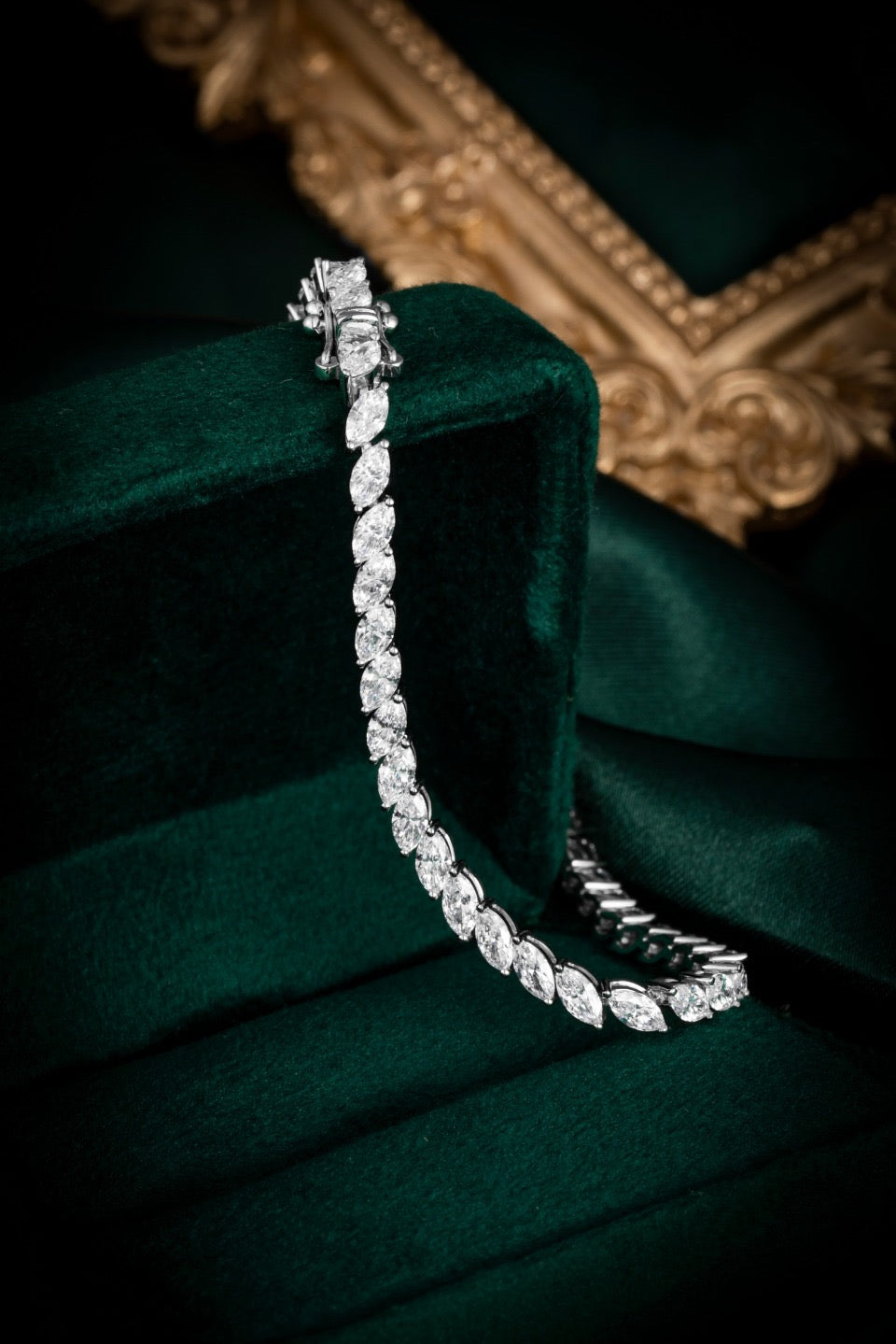 14K Lab Grown Diamond Bracelet