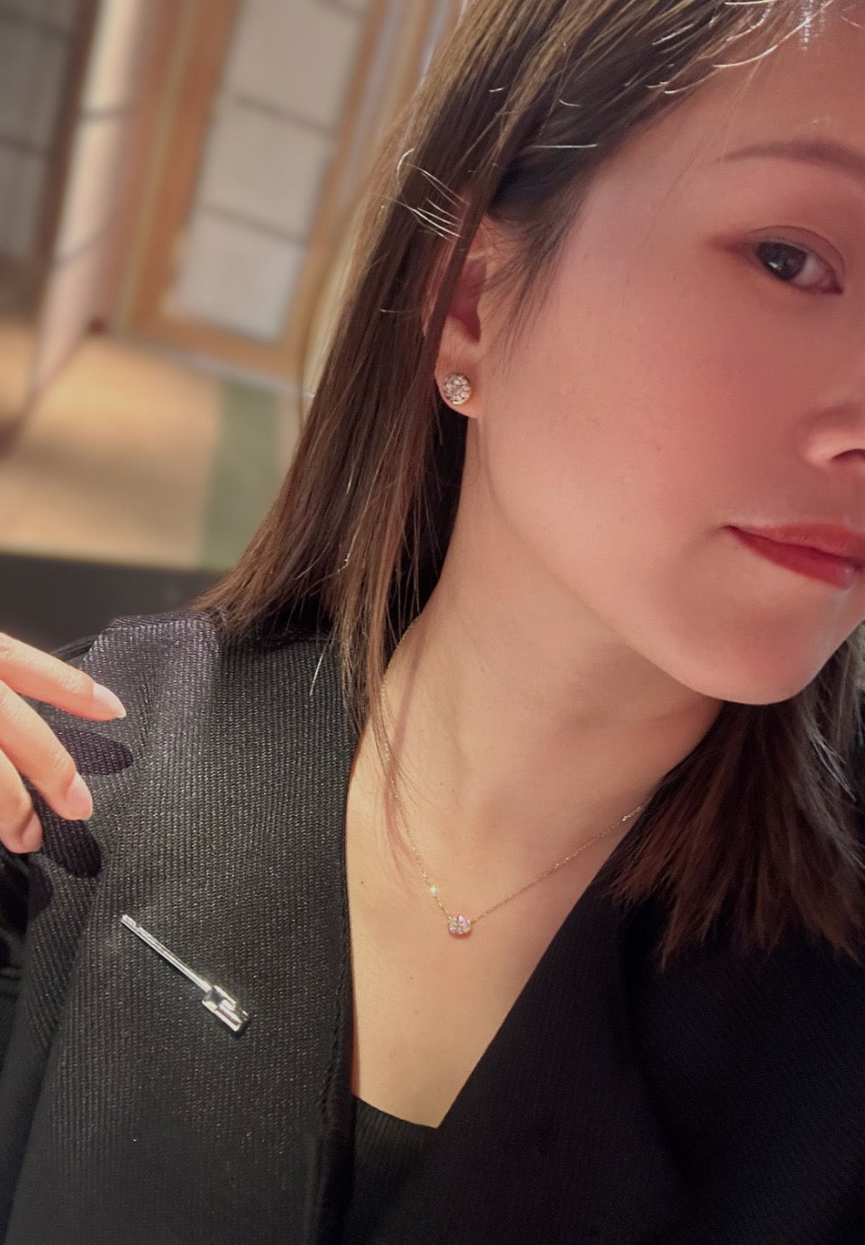 14K Lab Grown Diamond Earrings