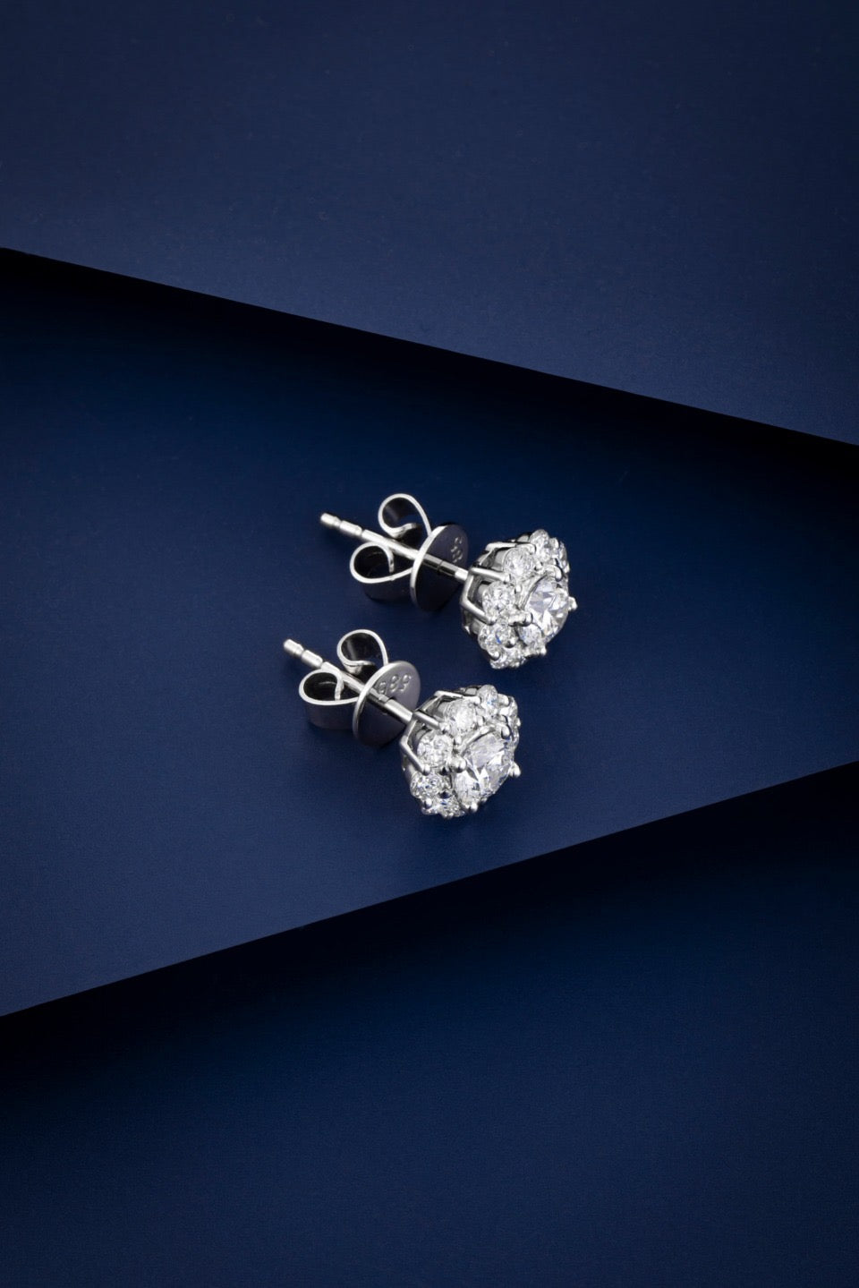14K Lab Grown Diamond Earrings