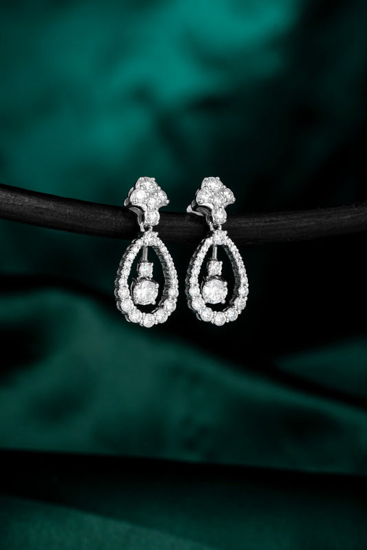 14K Lab Grown Diamond Earrings