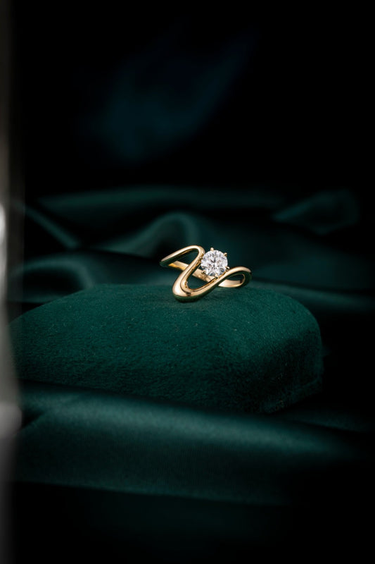 14K Lab Grown Diamond Ring