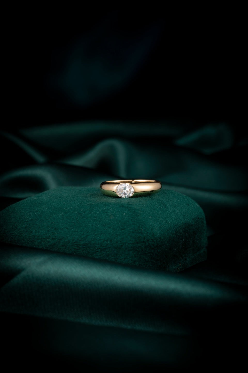 14K Lab Grown Diamond Ring