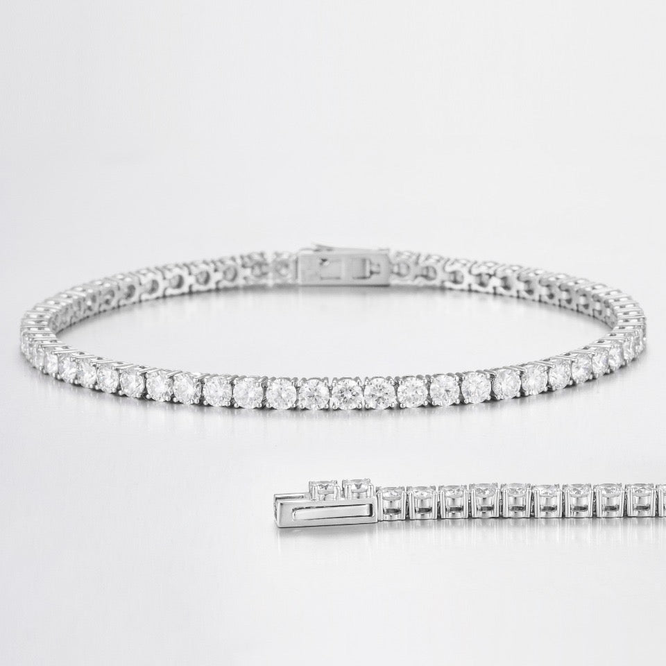 14K Lab Grown Diamond Bracelet