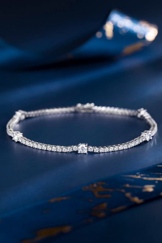 14K Lab Grown Diamond Bracelet