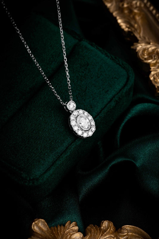 14K Lab Grown Diamond Necklace