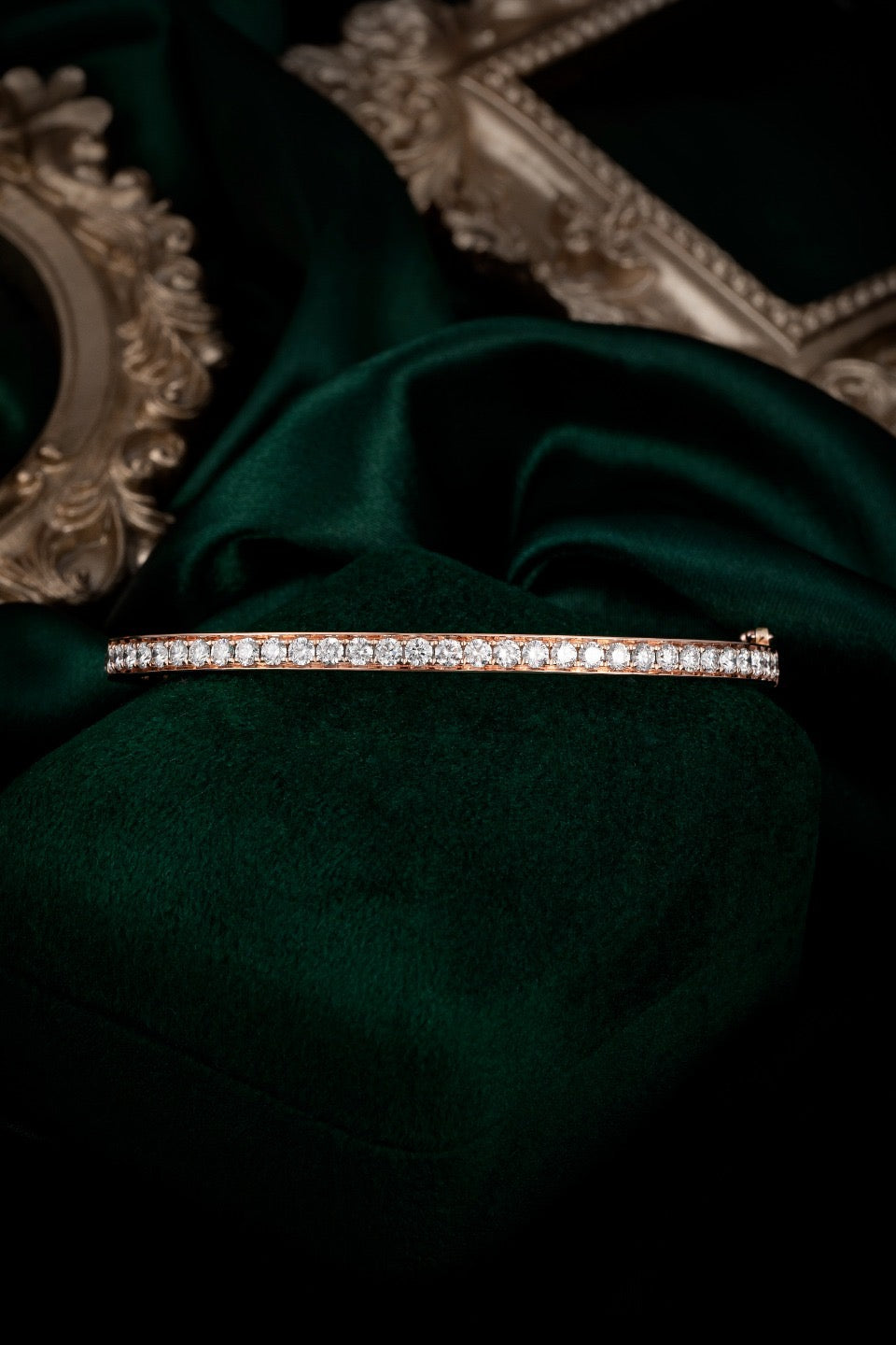 14K Lab Grown Diamond Bracelet 45*55