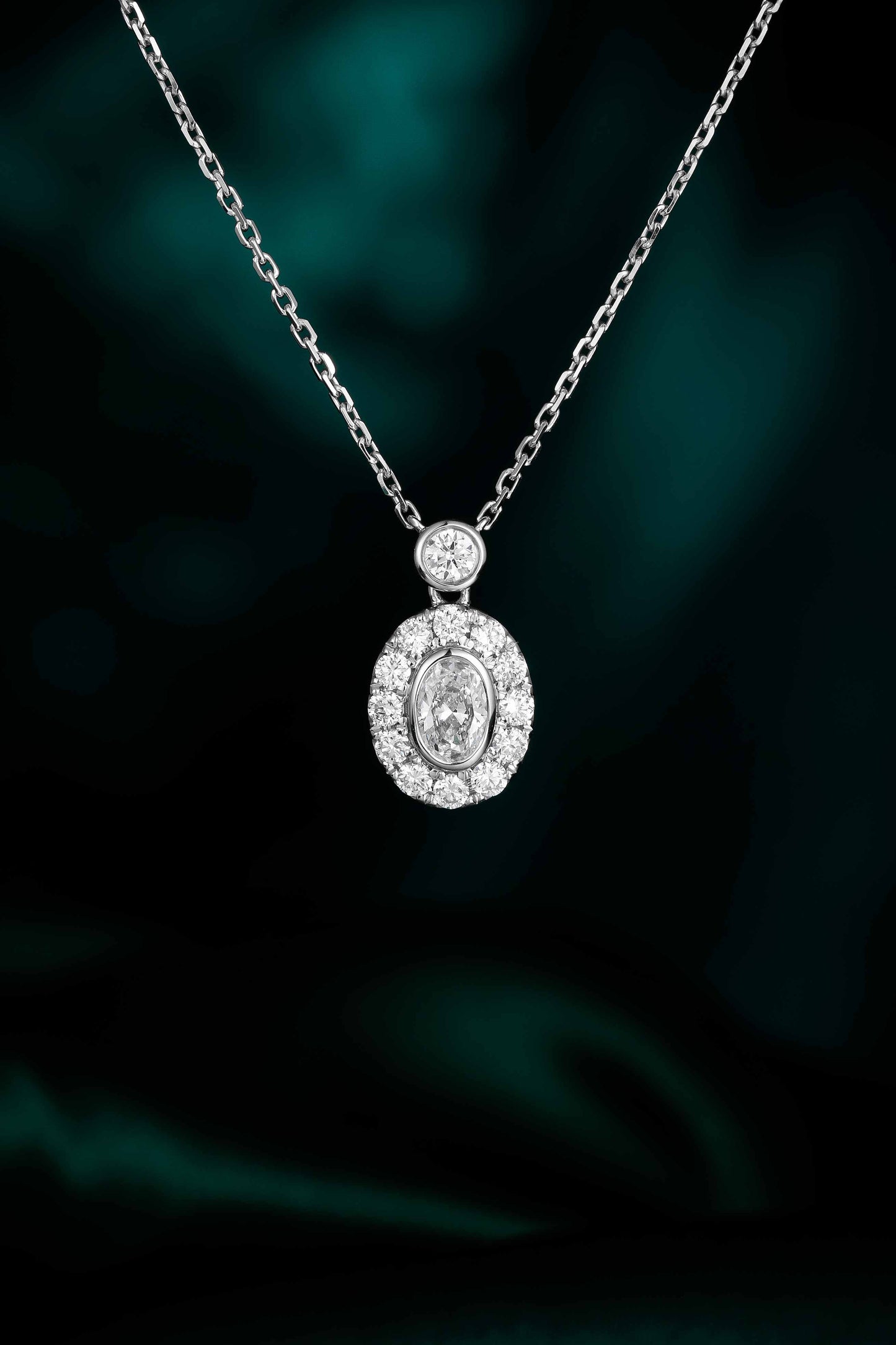 14K Lab Grown Diamond Necklace