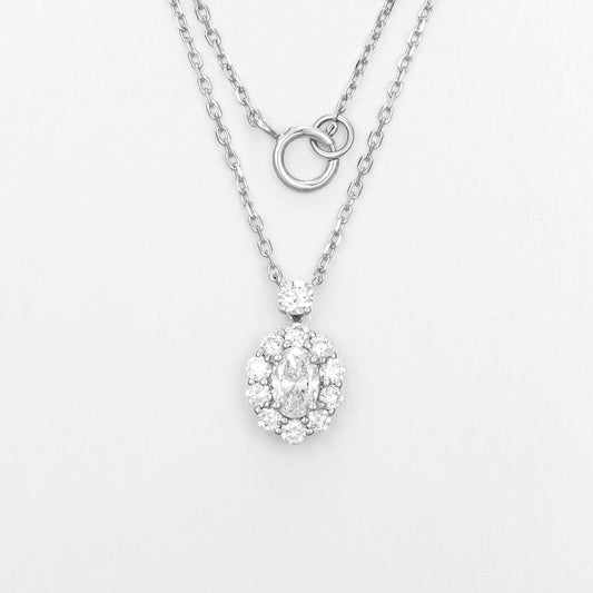 Burton Jewelry - 14K Lab Grown Diamond Necklace