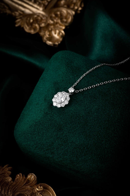 14K Lab Grown Diamond Necklace