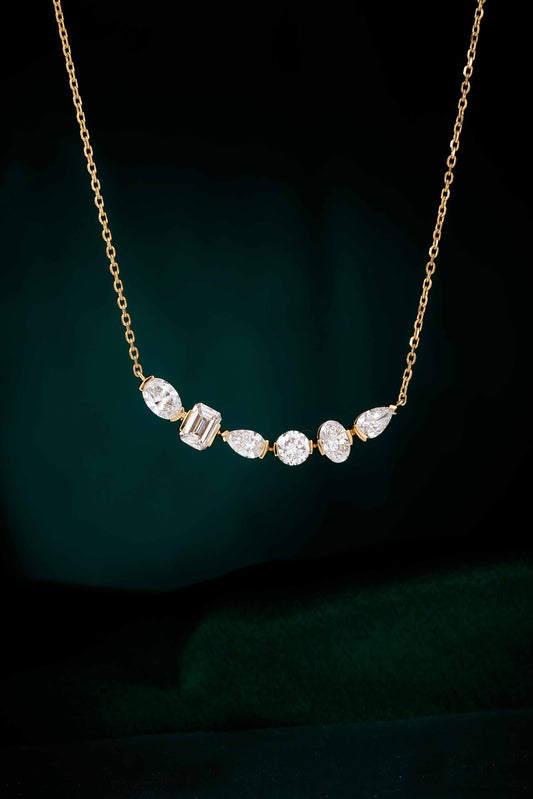 14K Lab Grown Diamond Necklace