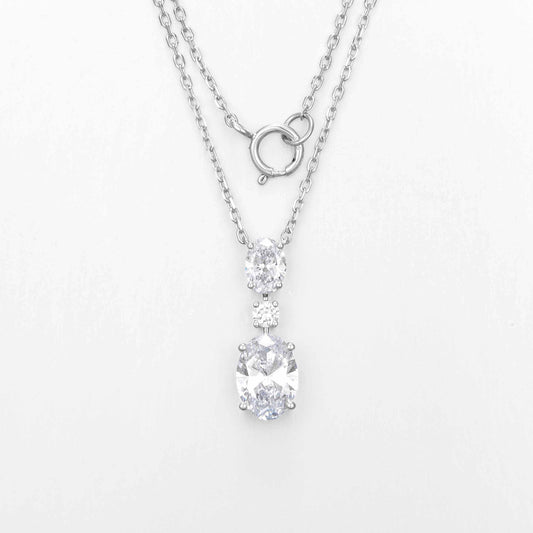 Burton Jewelry - 14K Lab Grown Diamond Necklace