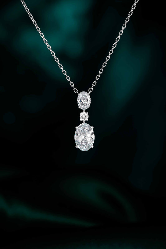 14K Lab Grown Diamond Necklace