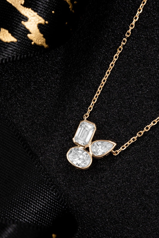 14K Lab Grown Diamond Necklace