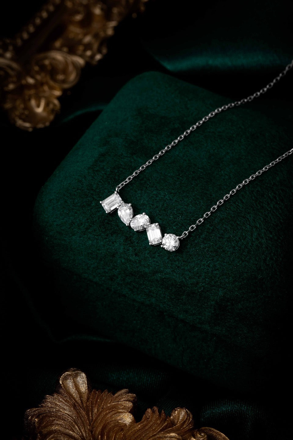 14K Lab Grown Diamond Necklace