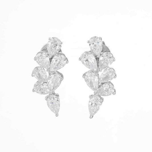Burton Jewelry - 14K Lab Grown Diamond Earrings