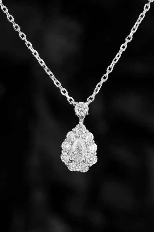 14K Lab Grown Diamond Necklace