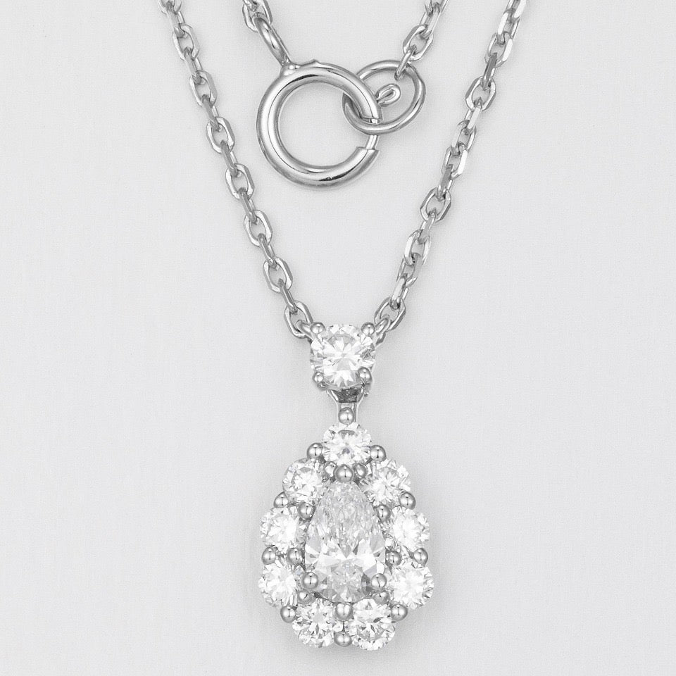 14K Lab Grown Diamond Necklace