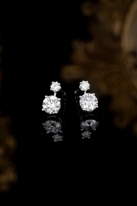 14K Lab Grown Diamond Earrings