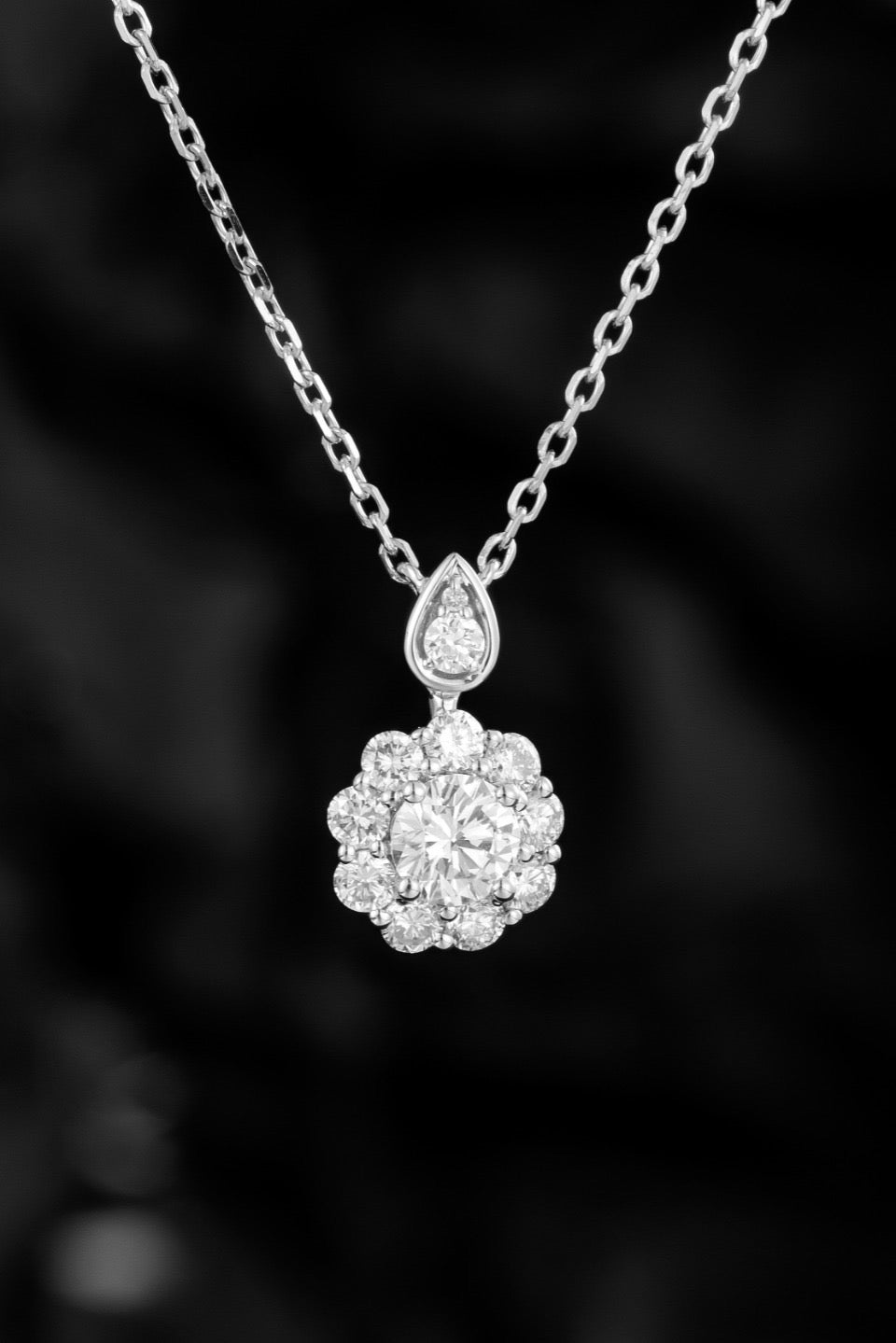 14K Lab Grown Diamond Necklace