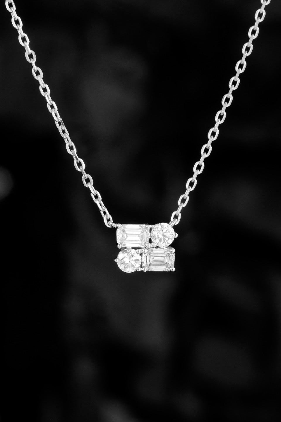 14K Lab Grown Diamond Necklace