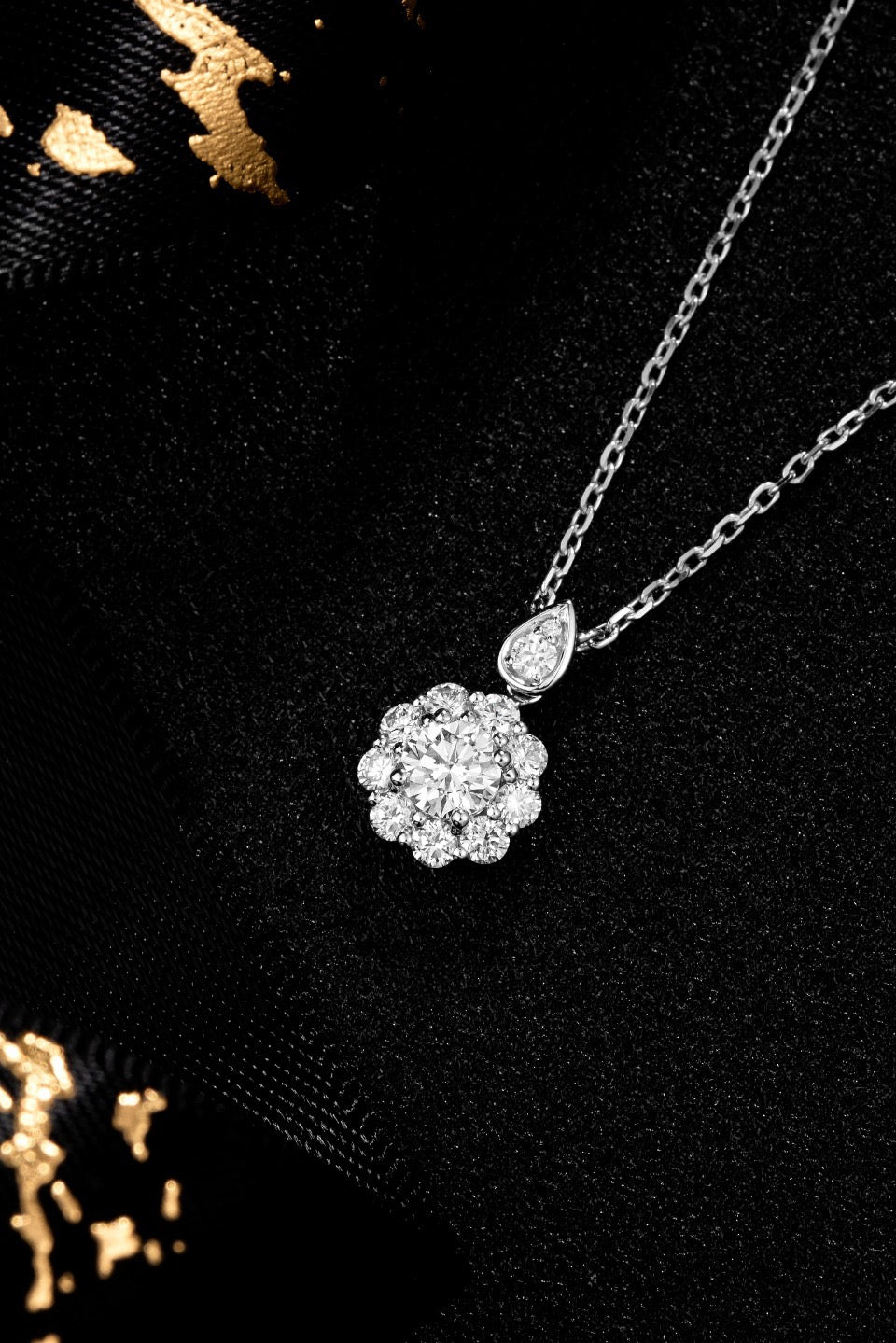 14K Lab Grown Diamond Necklace