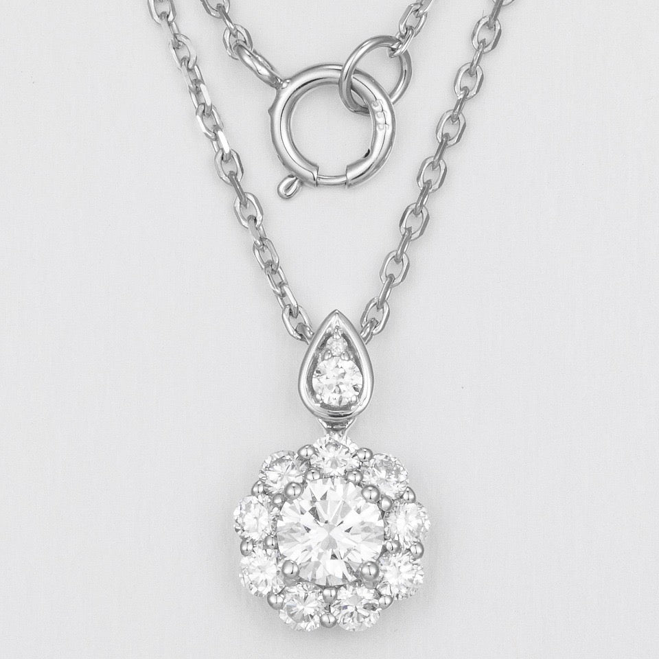 14K Lab Grown Diamond Necklace