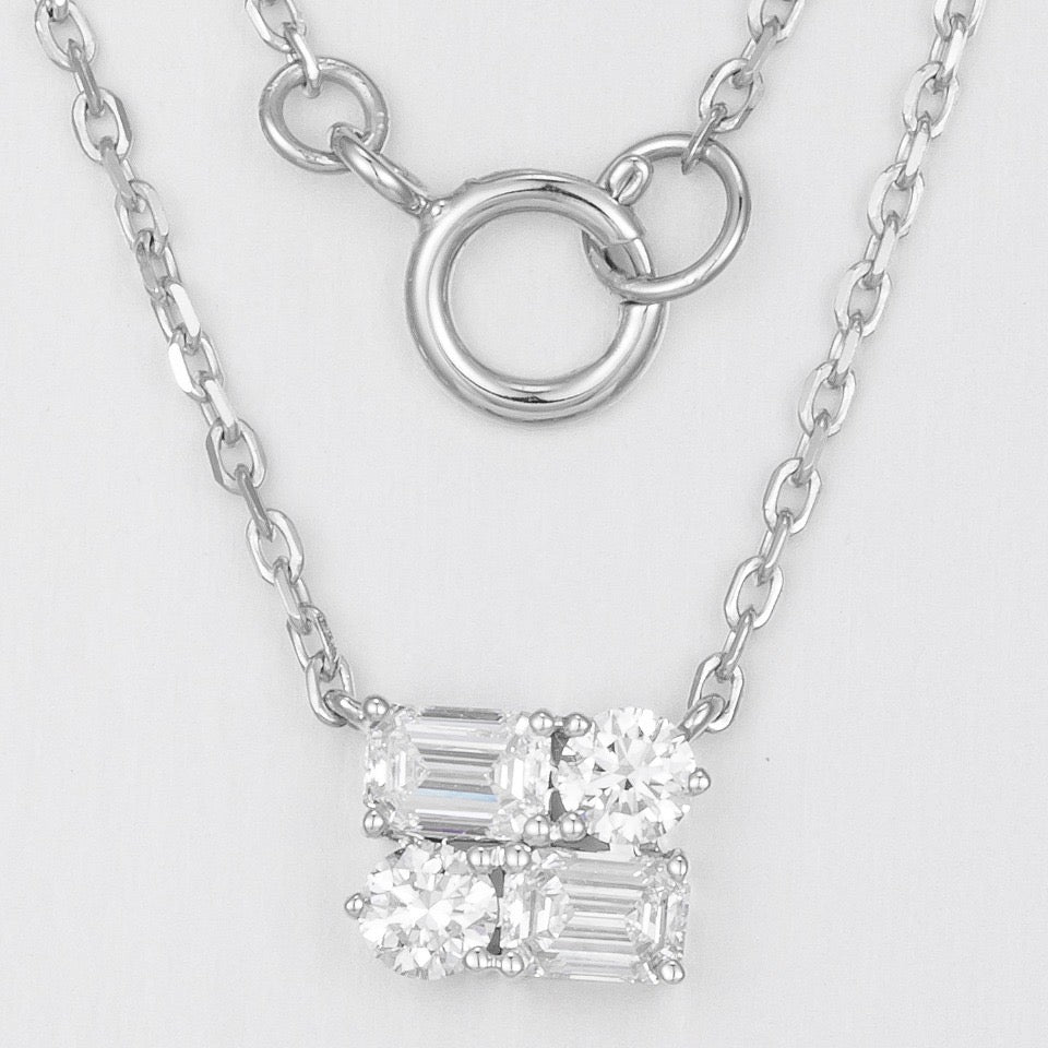14K Lab Grown Diamond Necklace