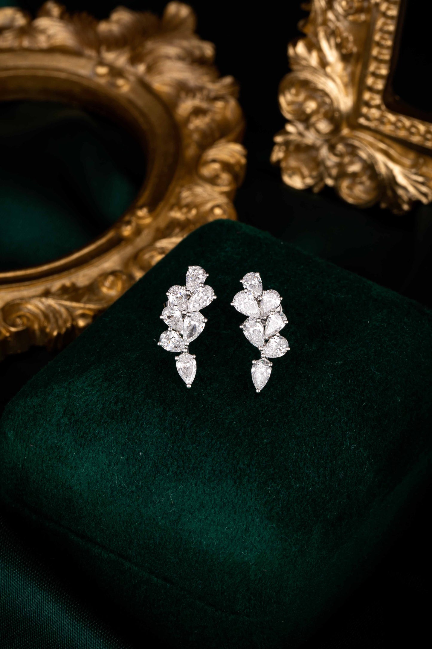 14K Lab Grown Diamond Earrings